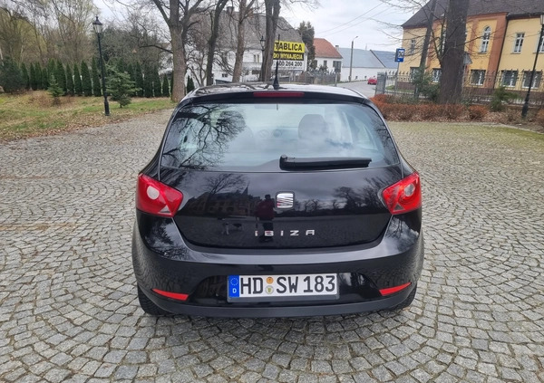 Seat Ibiza cena 14999 przebieg: 190000, rok produkcji 2009 z Biała Rawska małe 67